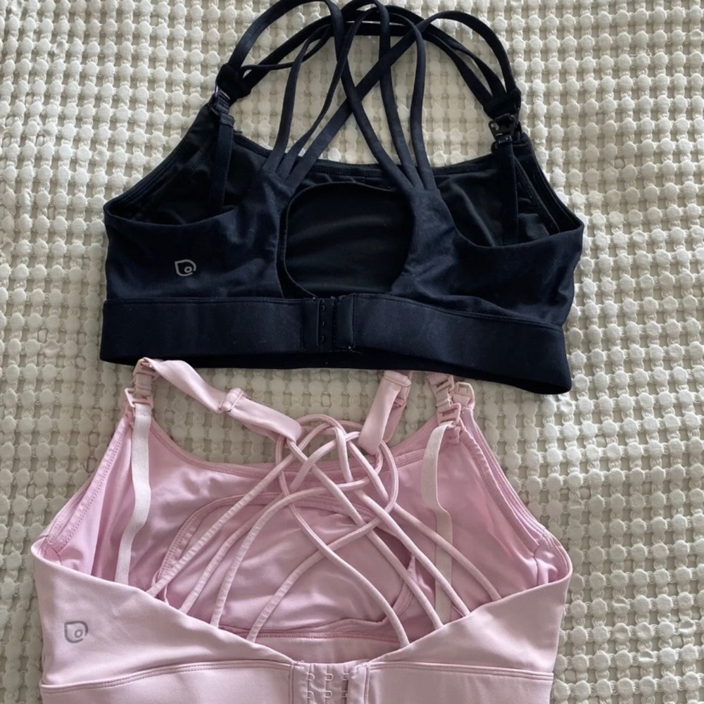 Sweat and Milk nursing sports bras